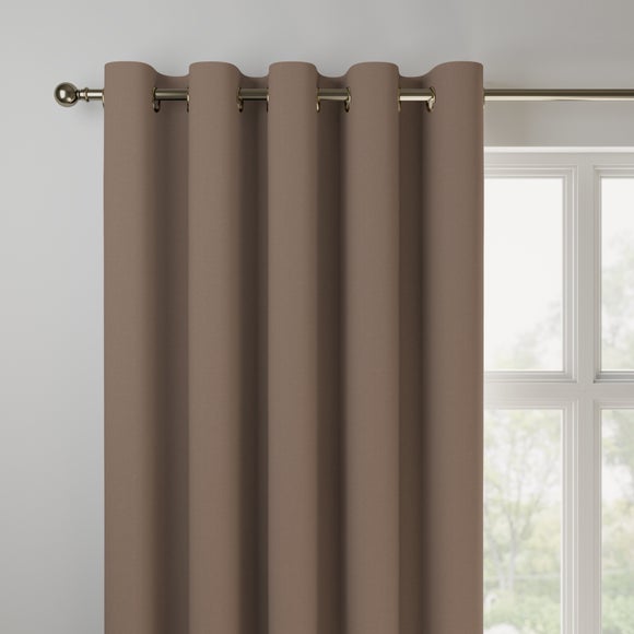 Panama Cotton Made to Measure Curtains Panama Truffle