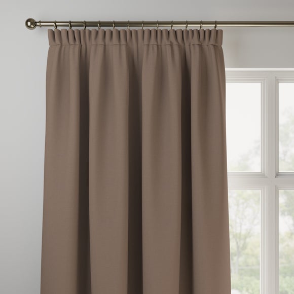 Panama Cotton Made to Measure Curtains Panama Truffle