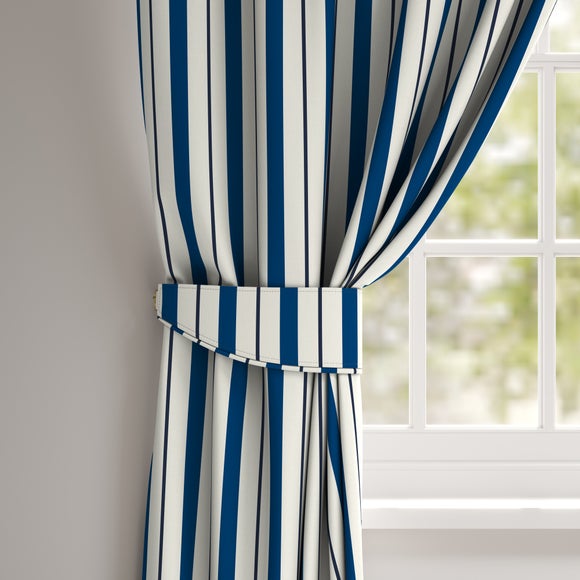 Coastal Seaton Stripe Made To Order Curtain Tieback