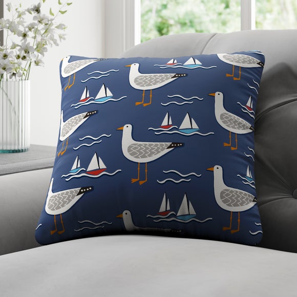 Coastal Gull Made To Order Cushion Cover