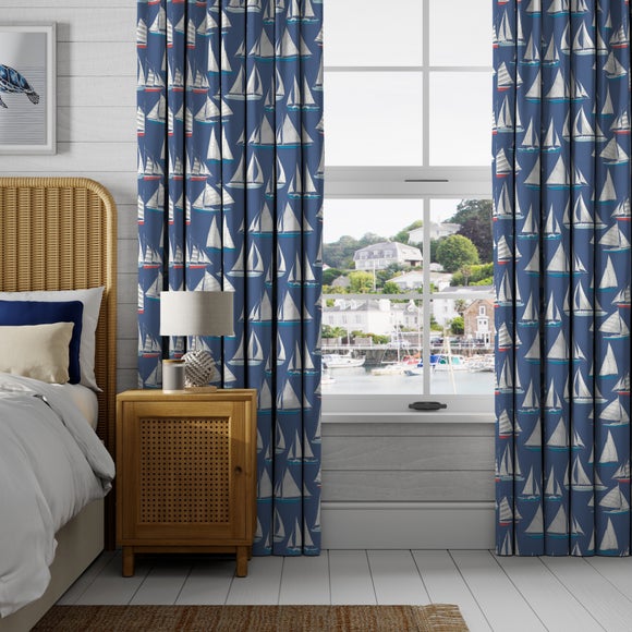 Coastal Ocean Yacht Made to Measure Curtains Ocean Yacht Navy