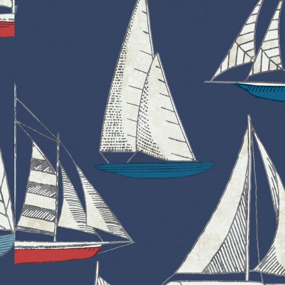 Coastal Ocean Yacht Made to Measure Curtains Ocean Yacht Navy