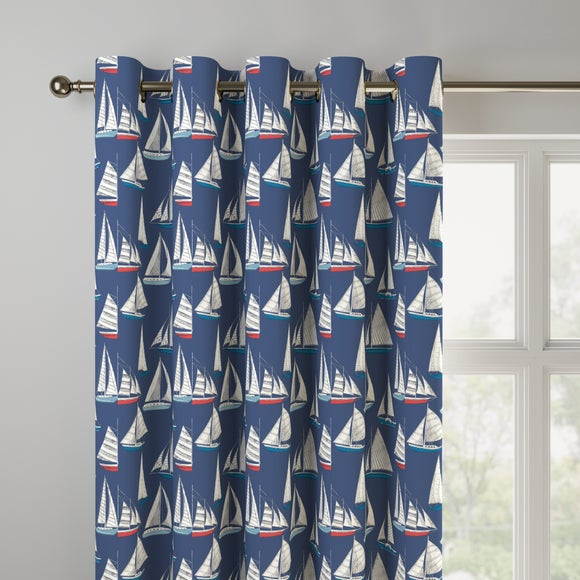 Coastal Ocean Yacht Made to Measure Curtains Ocean Yacht Navy