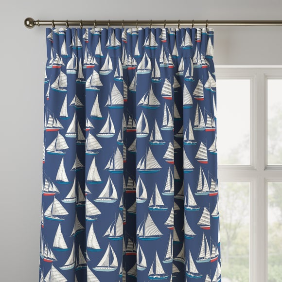 Coastal Ocean Yacht Made to Measure Curtains Ocean Yacht Navy