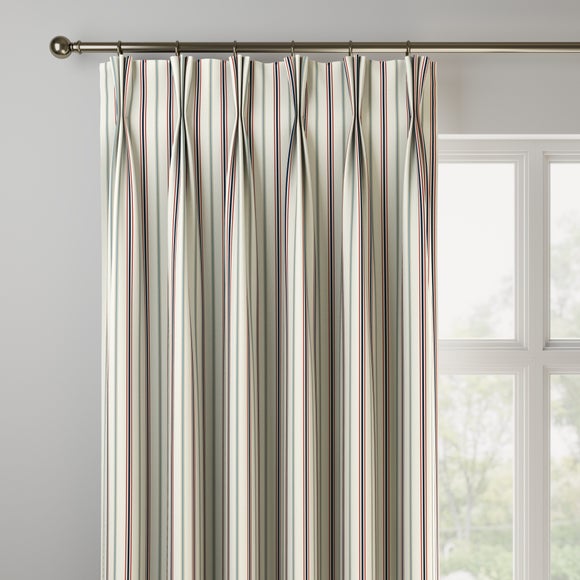 Coastal Salcombe Stripe Made to Measure Curtains Salcombe Stripe Multi