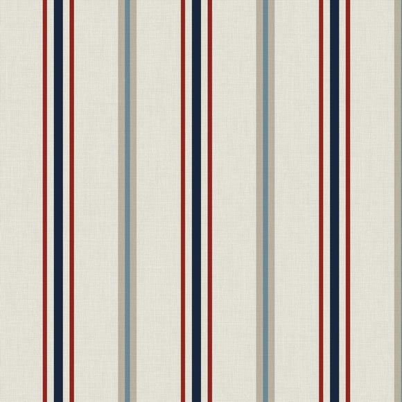 Coastal Salcombe Stripe Made to Measure Curtains Salcombe Stripe Multi