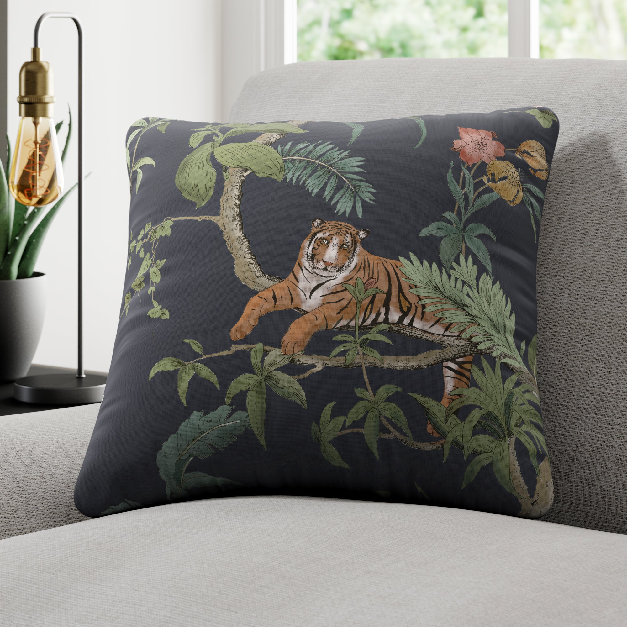 Maximalist Bengal Made to Order Cushion Cover