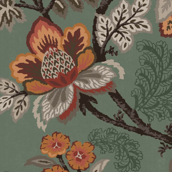 Maximalist Jacobean Made to Measure Curtains Jacobean Fern