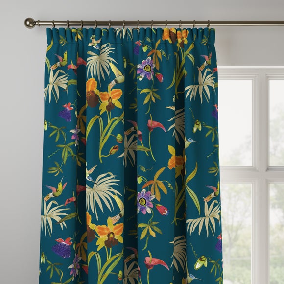 Maximalist Passion Made to Measure Curtains Passion Teal