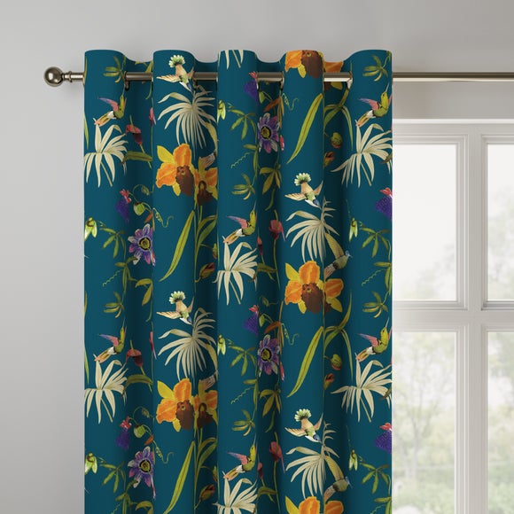 Maximalist Passion Made to Measure Curtains Passion Teal