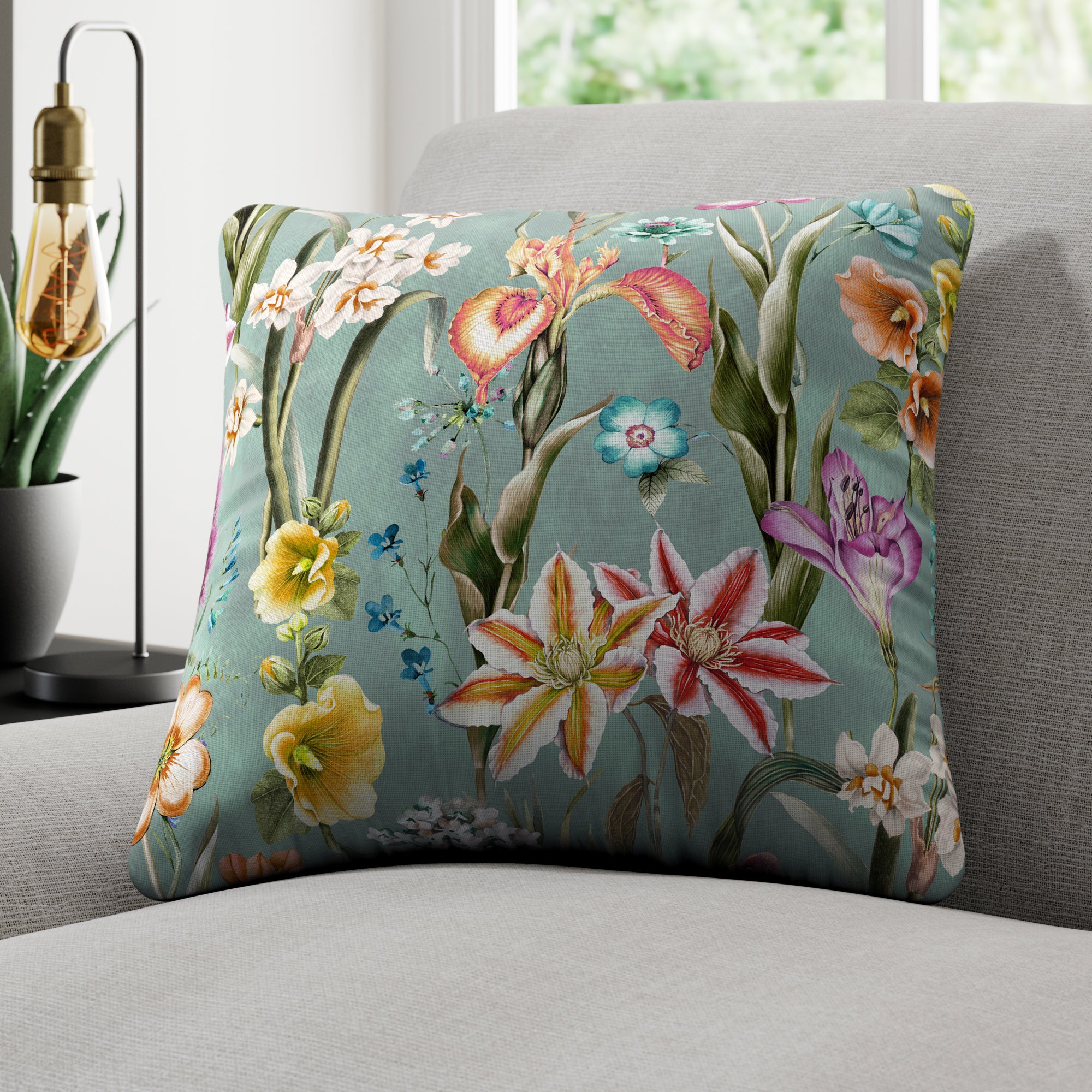 Maximalist Tropical Made to Order Cushion Cover