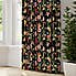 Maximalist Tropical Made to Measure Curtains Tropical Black