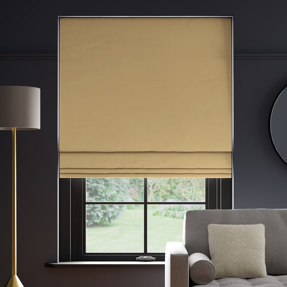 Panama Cotton Made to Measure Roman Blind Panama Willow