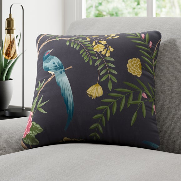 Maximalist Wagtail Made To Order Cushion Cover