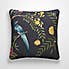 Maximalist Wagtail Made to Order Cushion Cover Wagtail Slate
