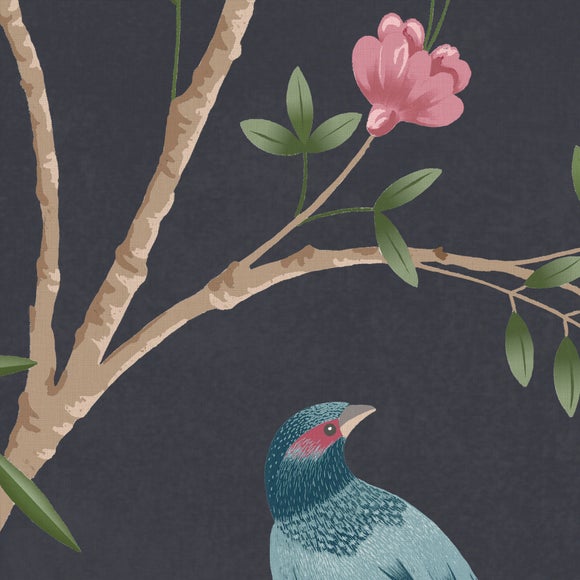 Maximalist Wagtail Made to Measure Curtains Wagtail Slate