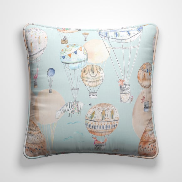 Little Adventurers Hot Air Balloon Made to Order Cushion Cover Hot Air Balloon Sky