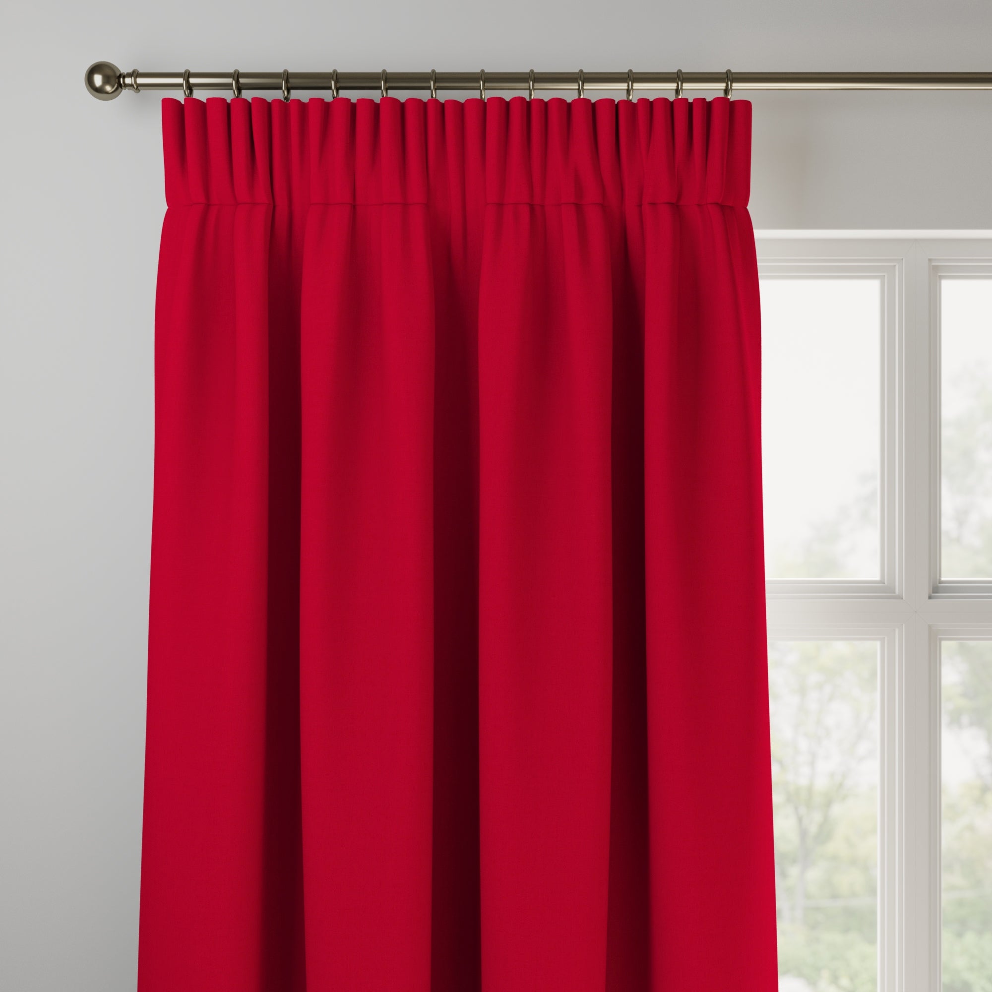 Panama Cotton Made to Measure Curtains Panama Coral