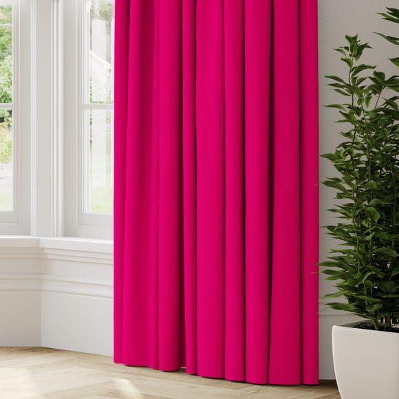 dunelm pink curtains