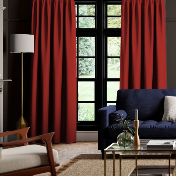 Panama Cotton Made to Measure Curtains Panama Grapefruit