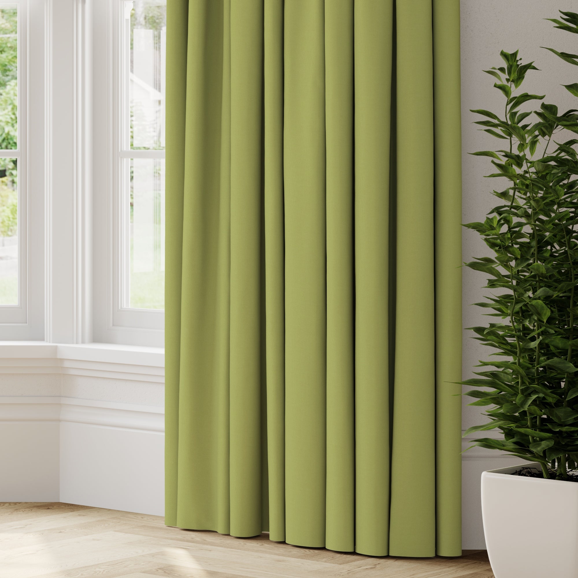 Panama Cotton Made to Measure Curtains Panama Pampas