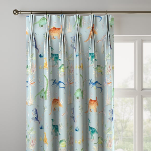 Little Adventurers Jurassic Made to Measure Curtains Jurrassic Sky
