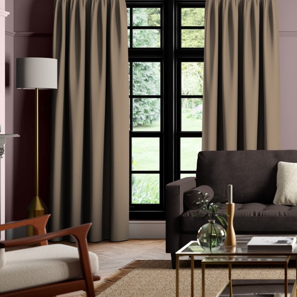 Panama Cotton Made to Measure Curtains Panama Putty