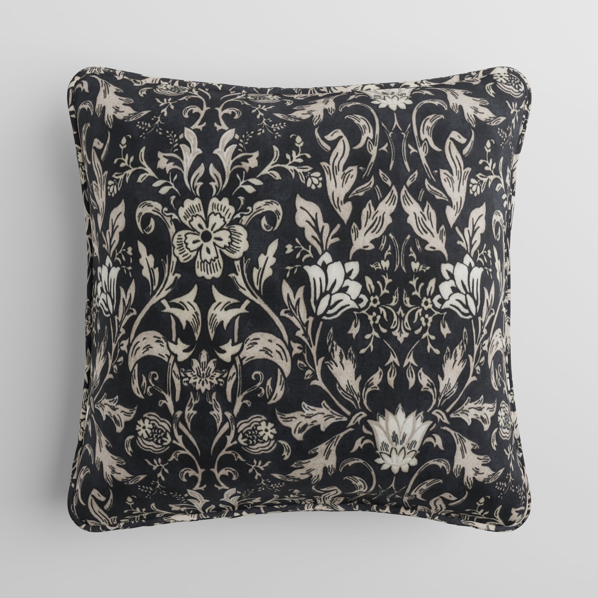 Baroque Made to Order Cushion Cover Baroque Ebony