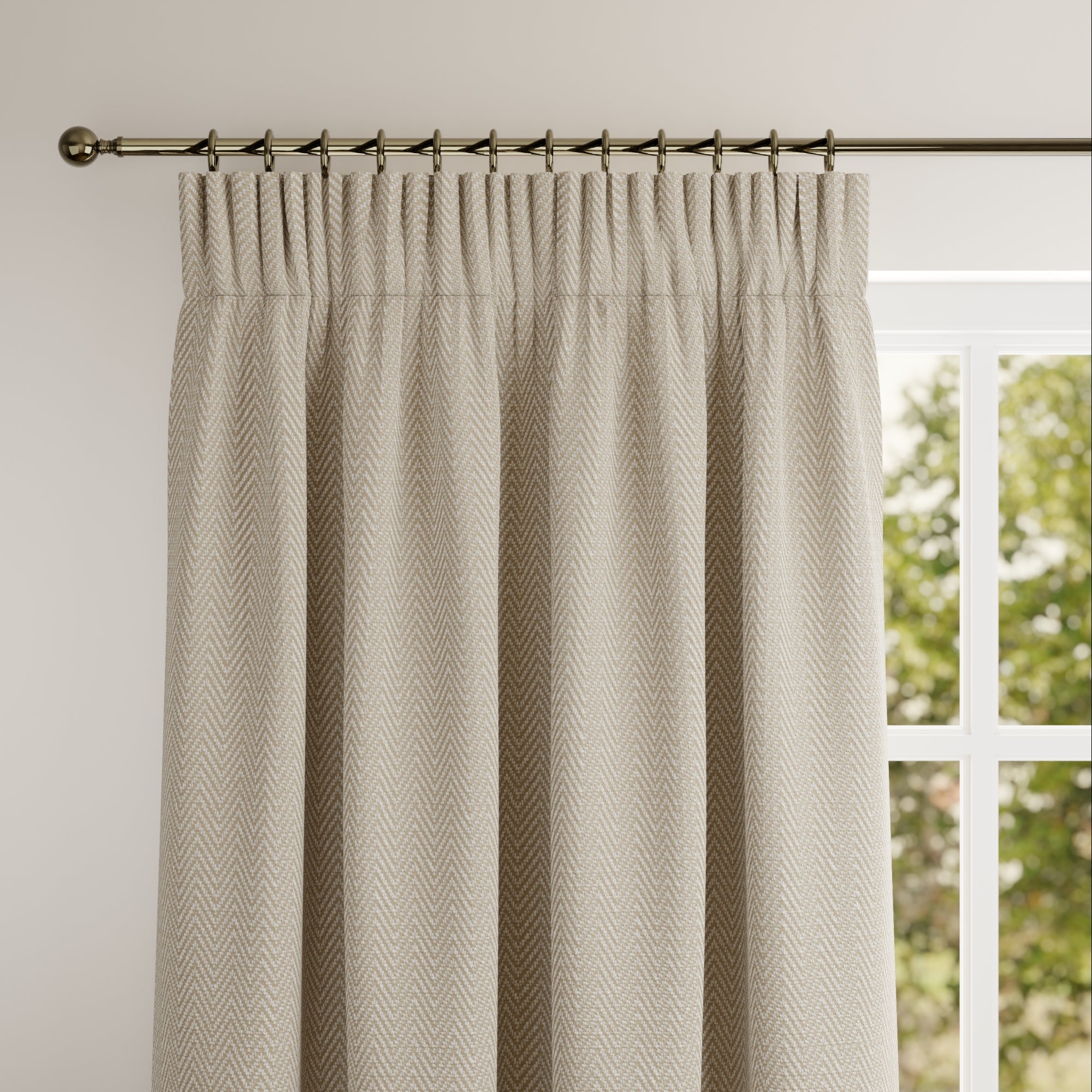 Everest Made to Measure Curtains Everest Almond