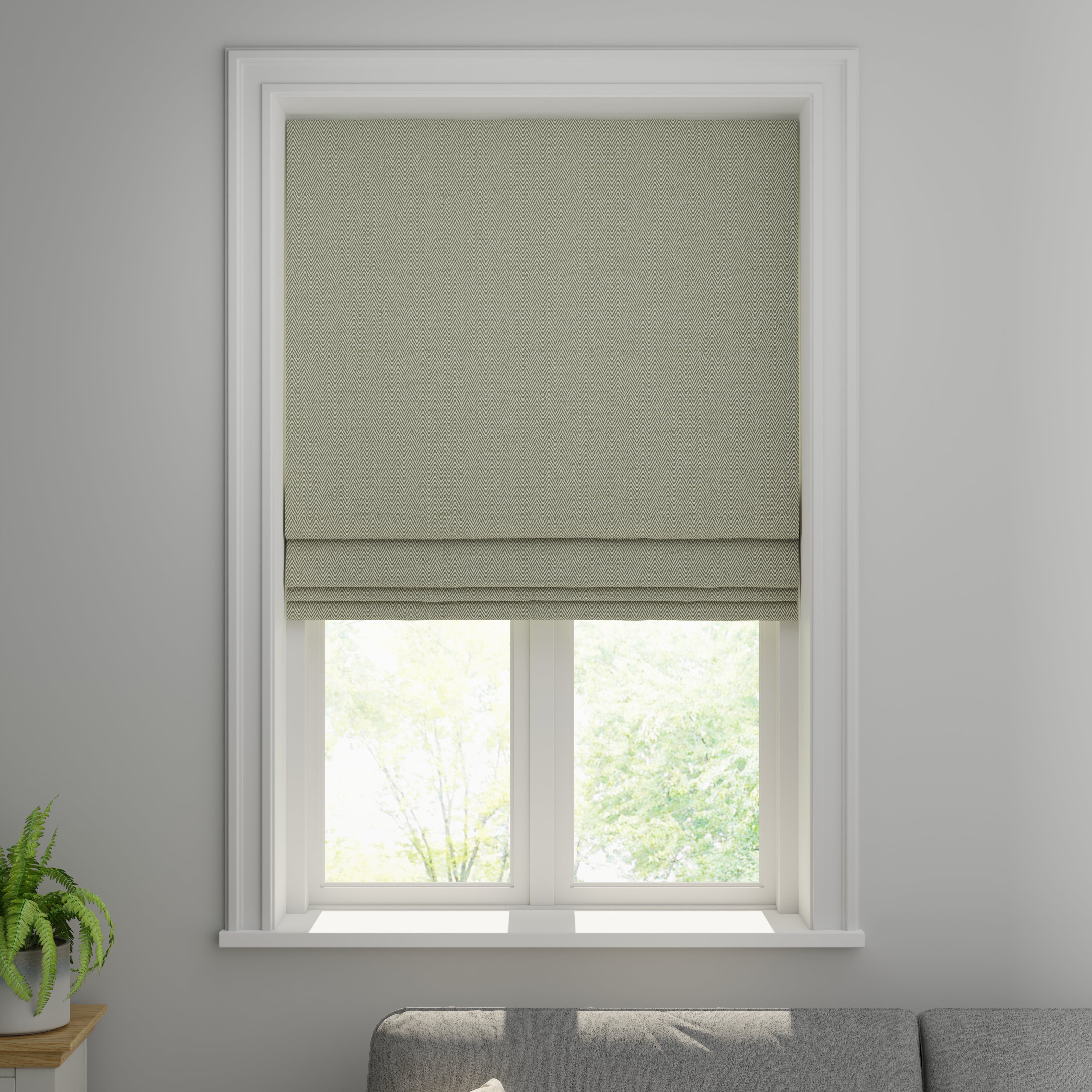 Everest Made to Measure Roman Blind Everest Sage