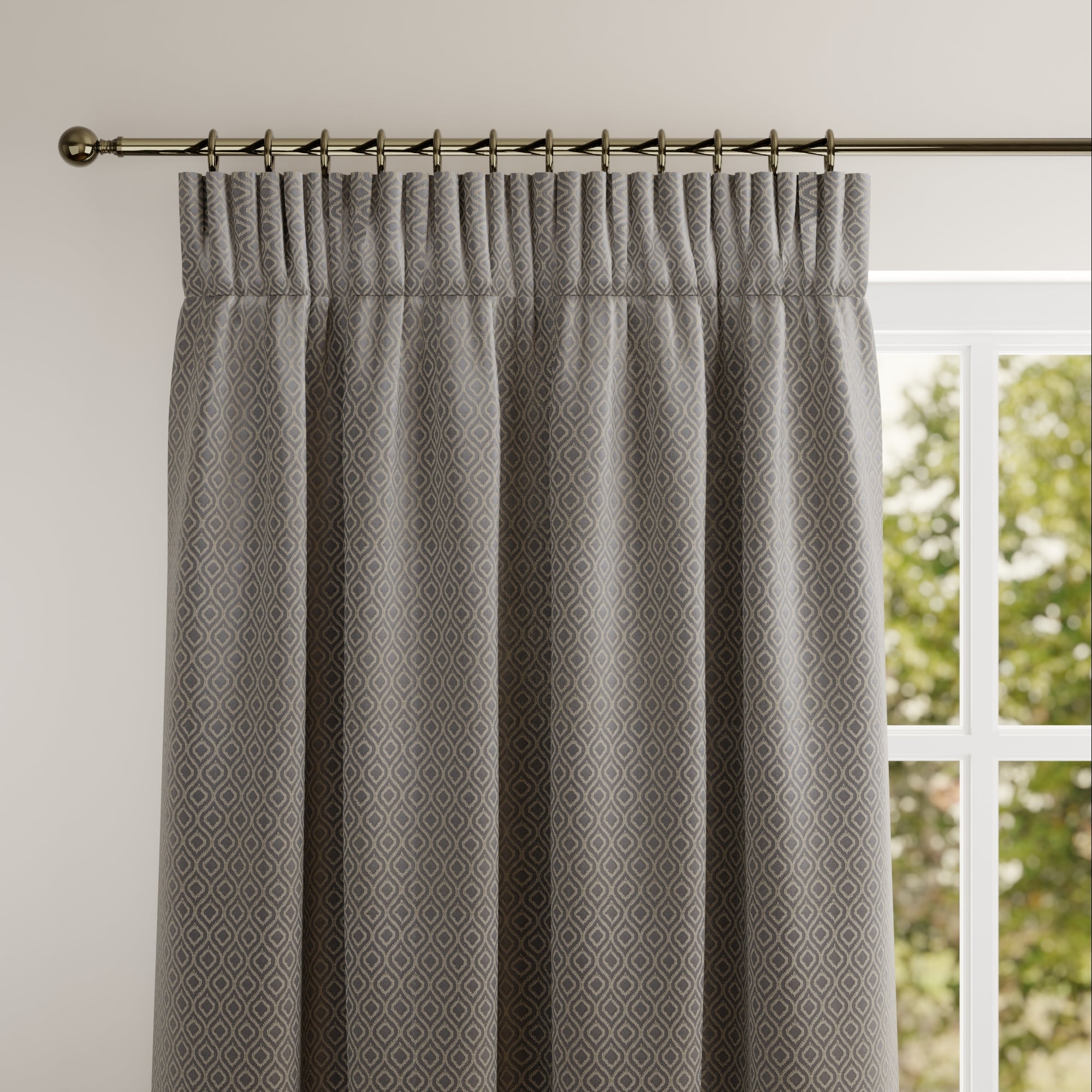 Minori Made to Measure Curtains Minori Graphite