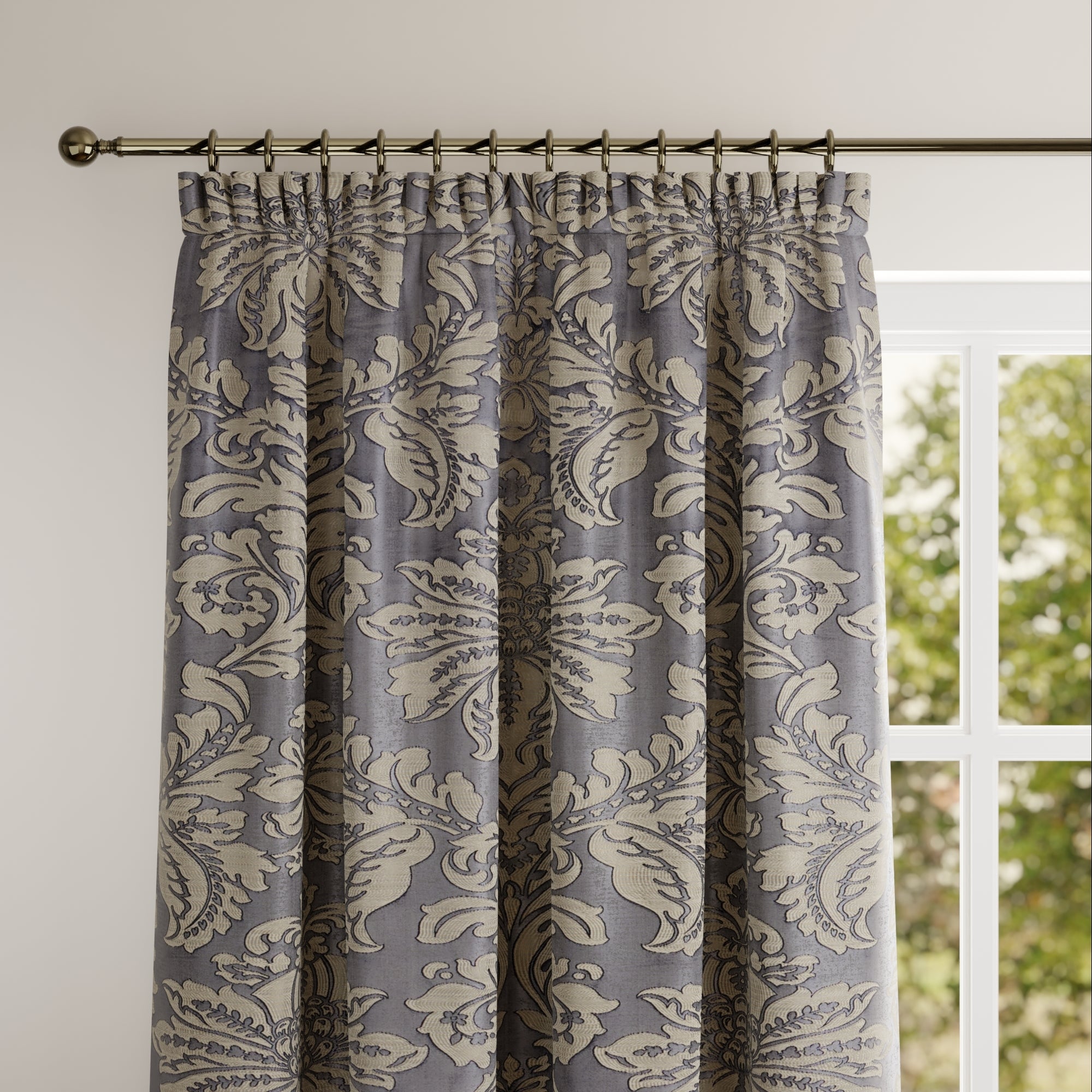 Anzio Made to Measure Curtains Anzio Graphite