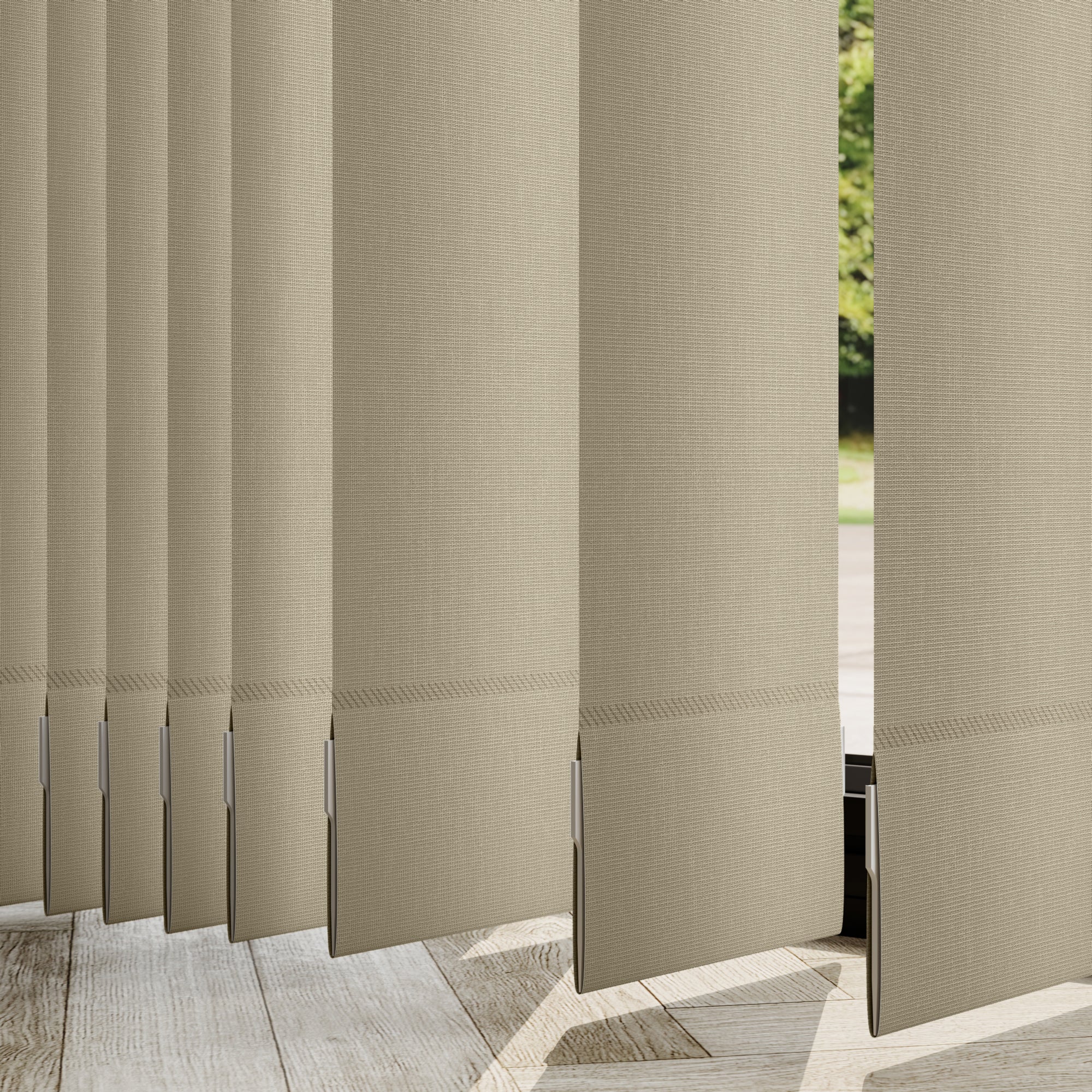 Rianna Made to Measure Vertical Blind Rianna Areana Taupe