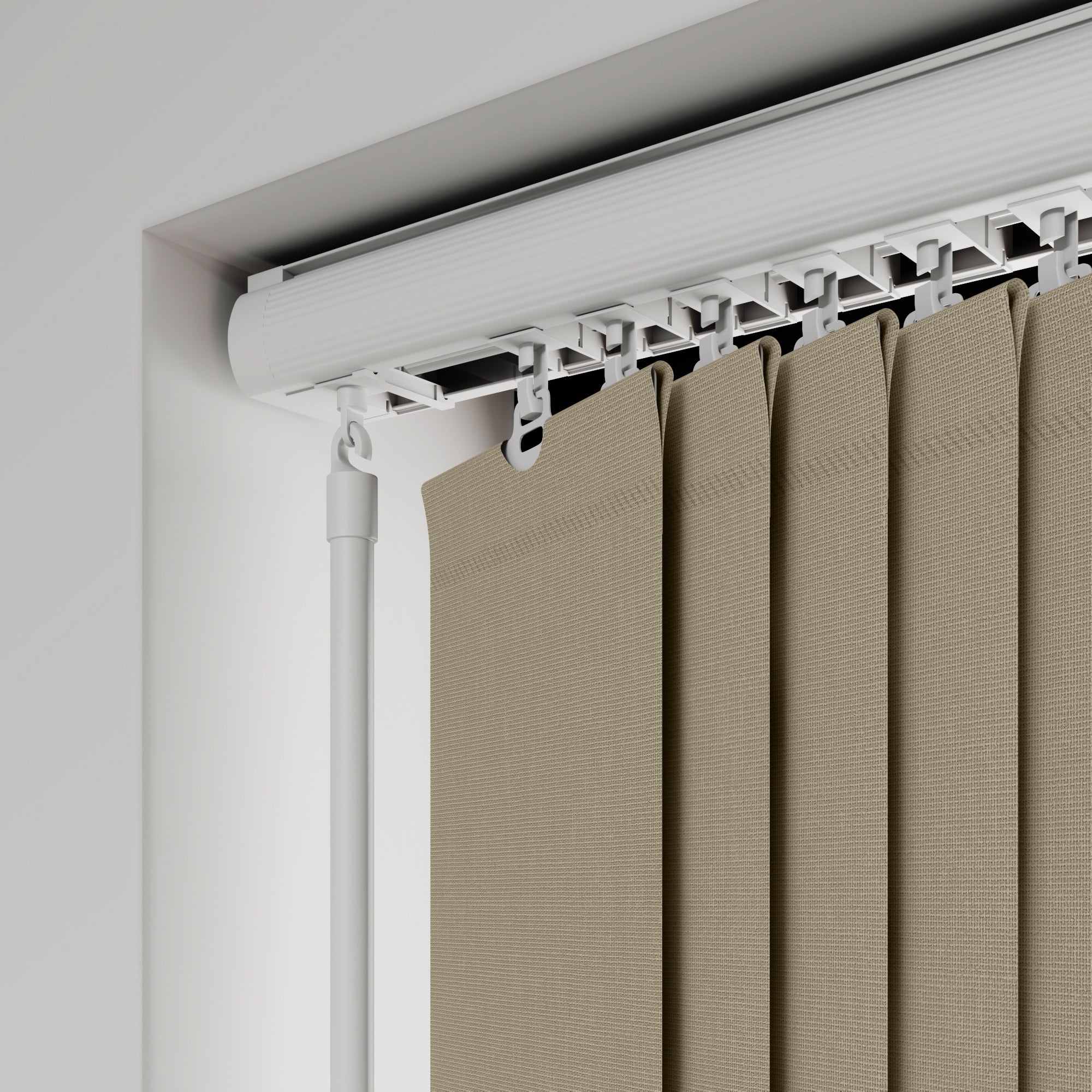 Rianna Made to Measure Vertical Blind Rianna Areana Taupe