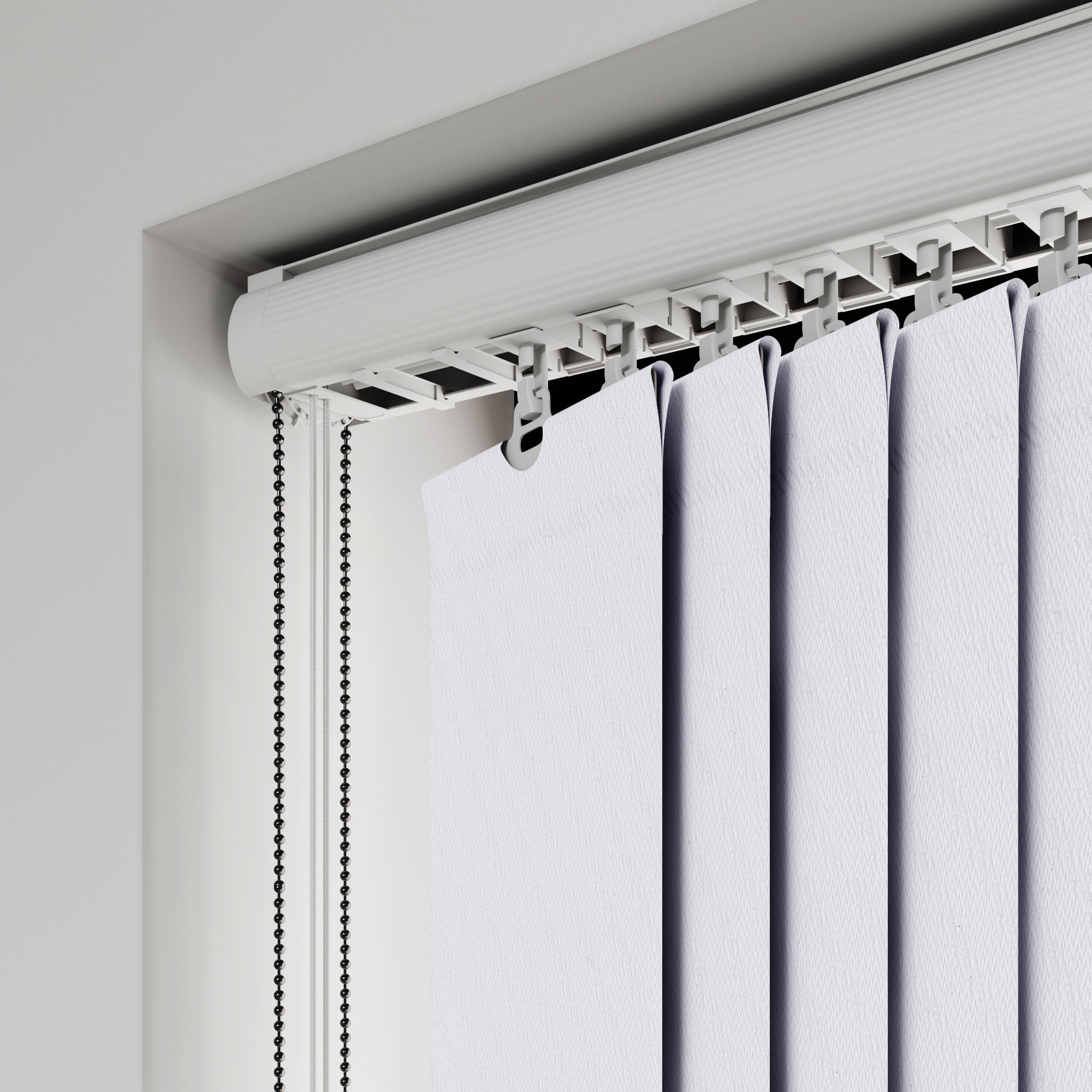 Sharon Made to Measure Vertical Blind Sharon Snow White
