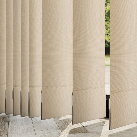 Rianna Made to Measure Vertical Blind Rianna Hessian