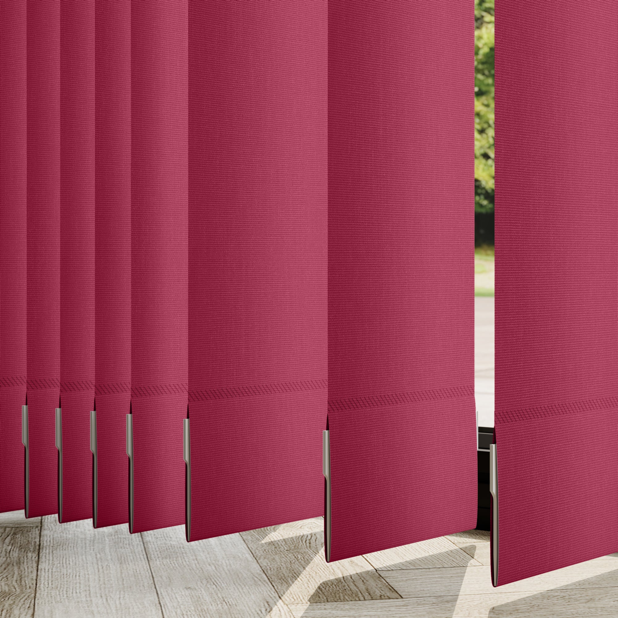 Rianna Made to Measure Vertical Blind Rianna Mulberry