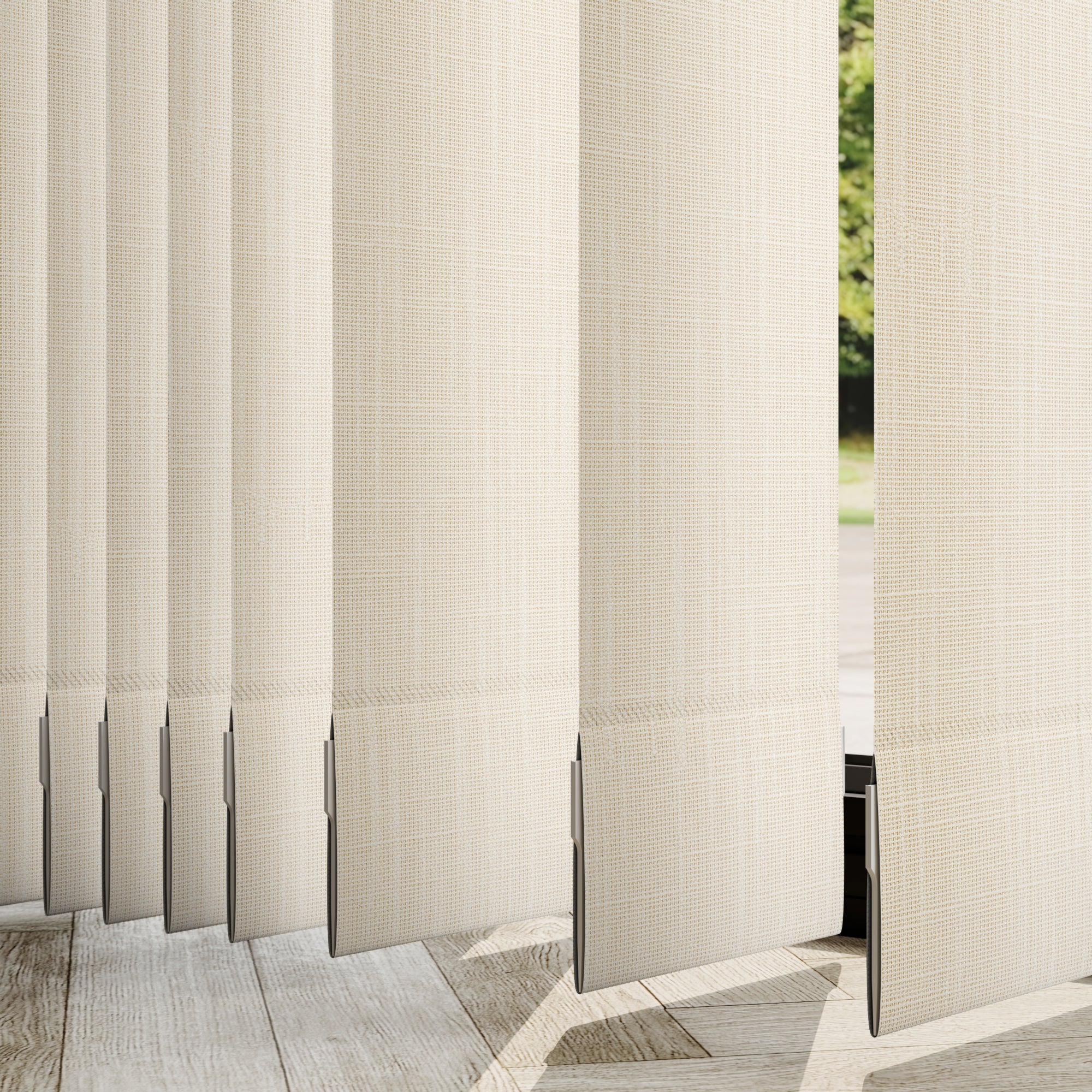 Bexley Made to Measure Vertical Blind Bexley Crème