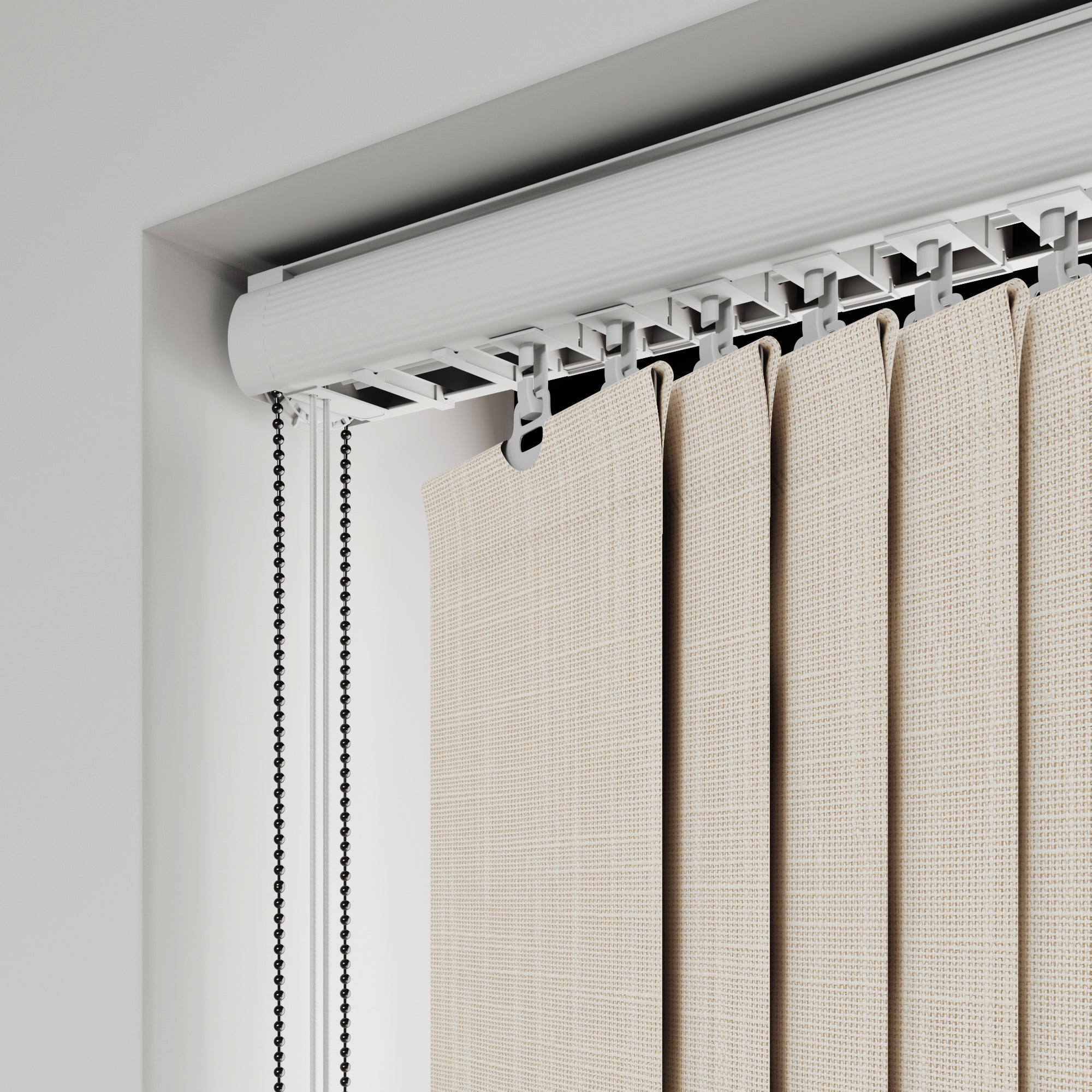 Bexley Made to Measure Vertical Blind Bexley Crème