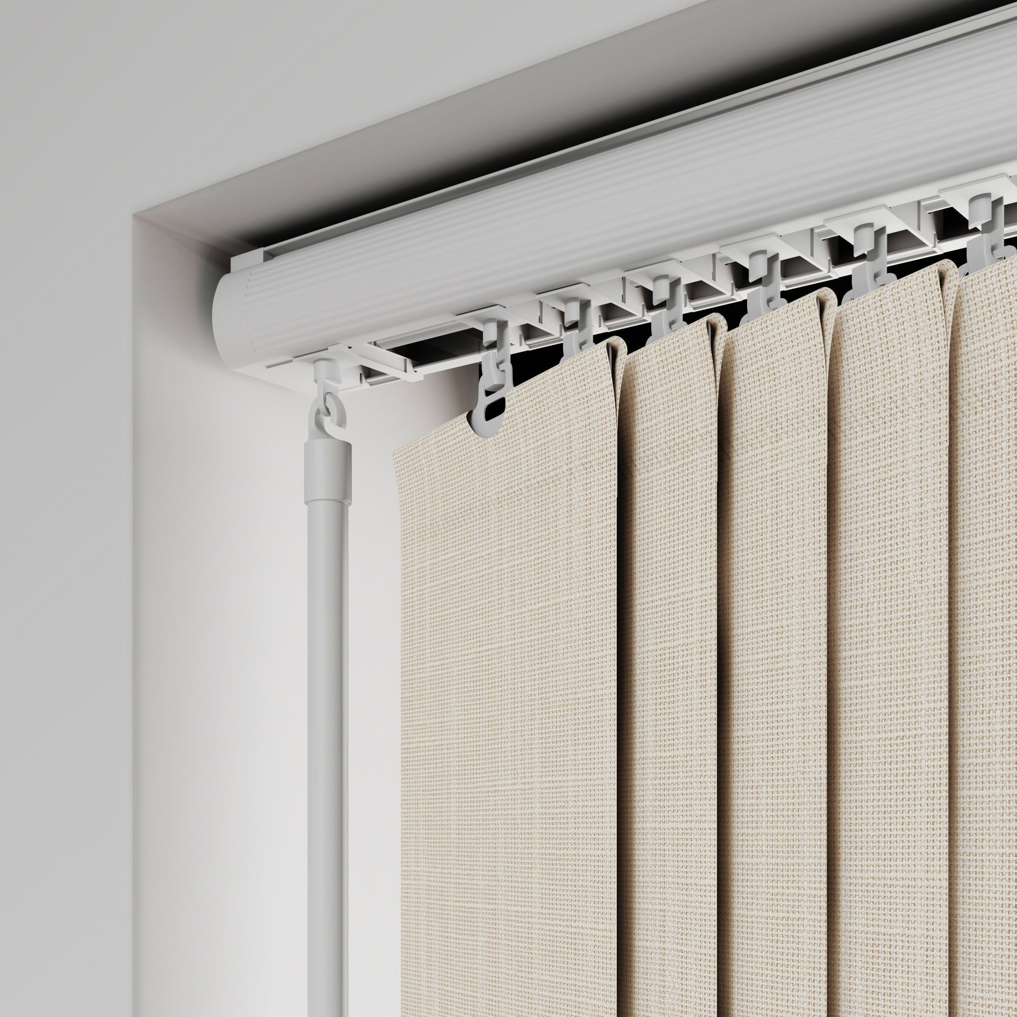 Bexley Made to Measure Vertical Blind Bexley Crème