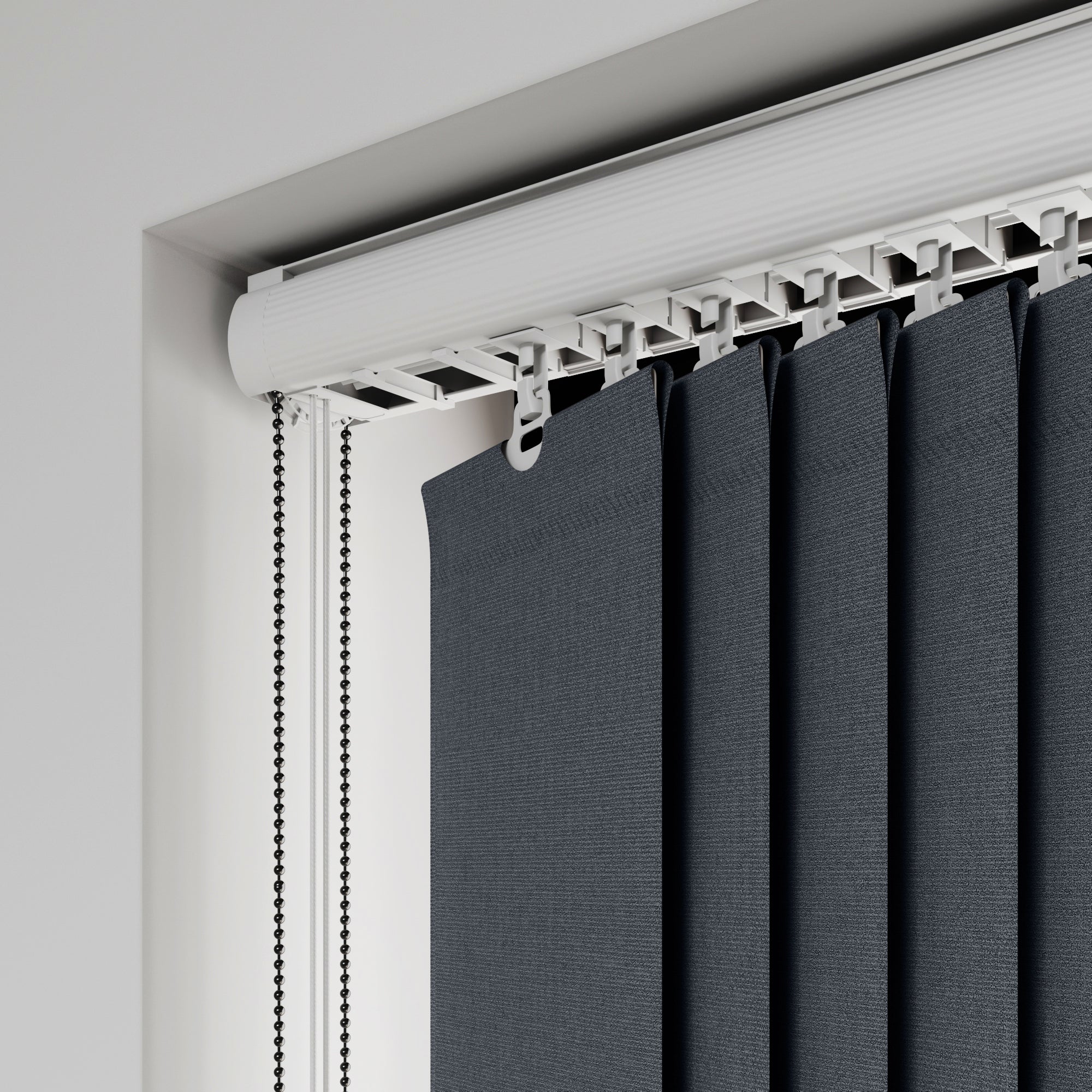 Cavalli Made to Measure Vertical Blind Cavalli Charcoal