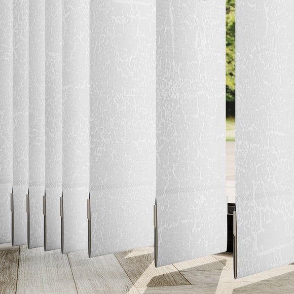 Metz Made to Measure Vertical Blind Metz White
