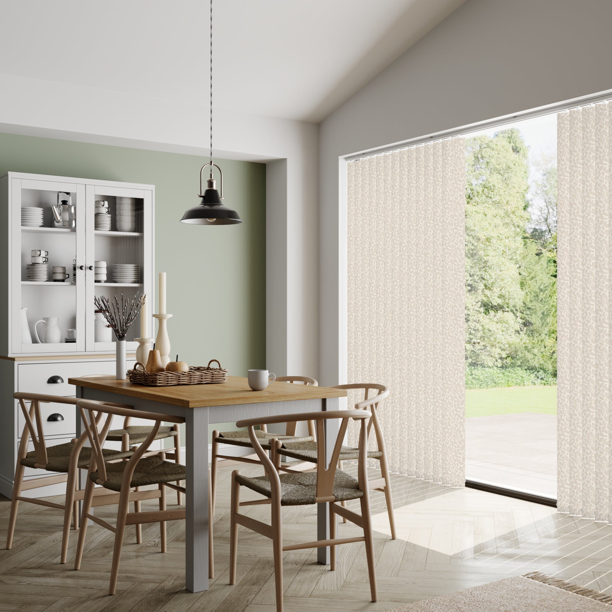 Isla Made to Measure Vertical Blind Isla Ivory