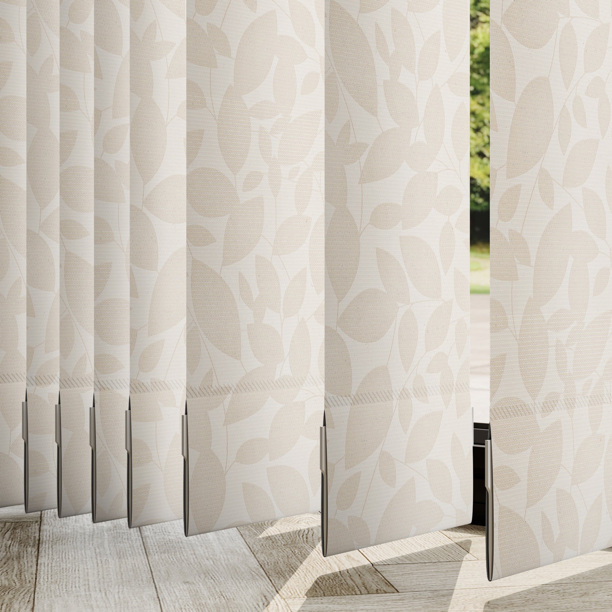 Isla Made to Measure Vertical Blind Isla Ivory