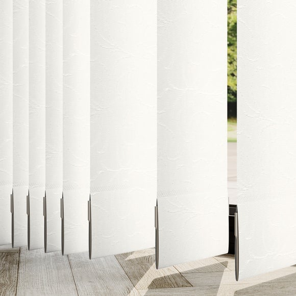 Ophelia Made to Measure Vertical Blind Ophelia White