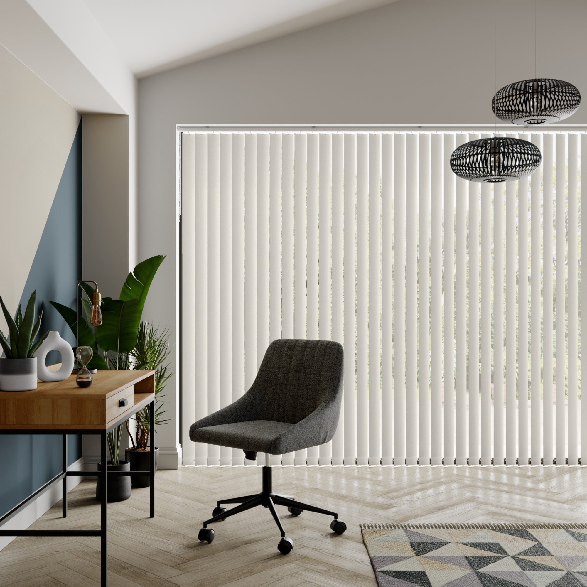 Cleo Made to Measure Vertical Blind Cleo Beige