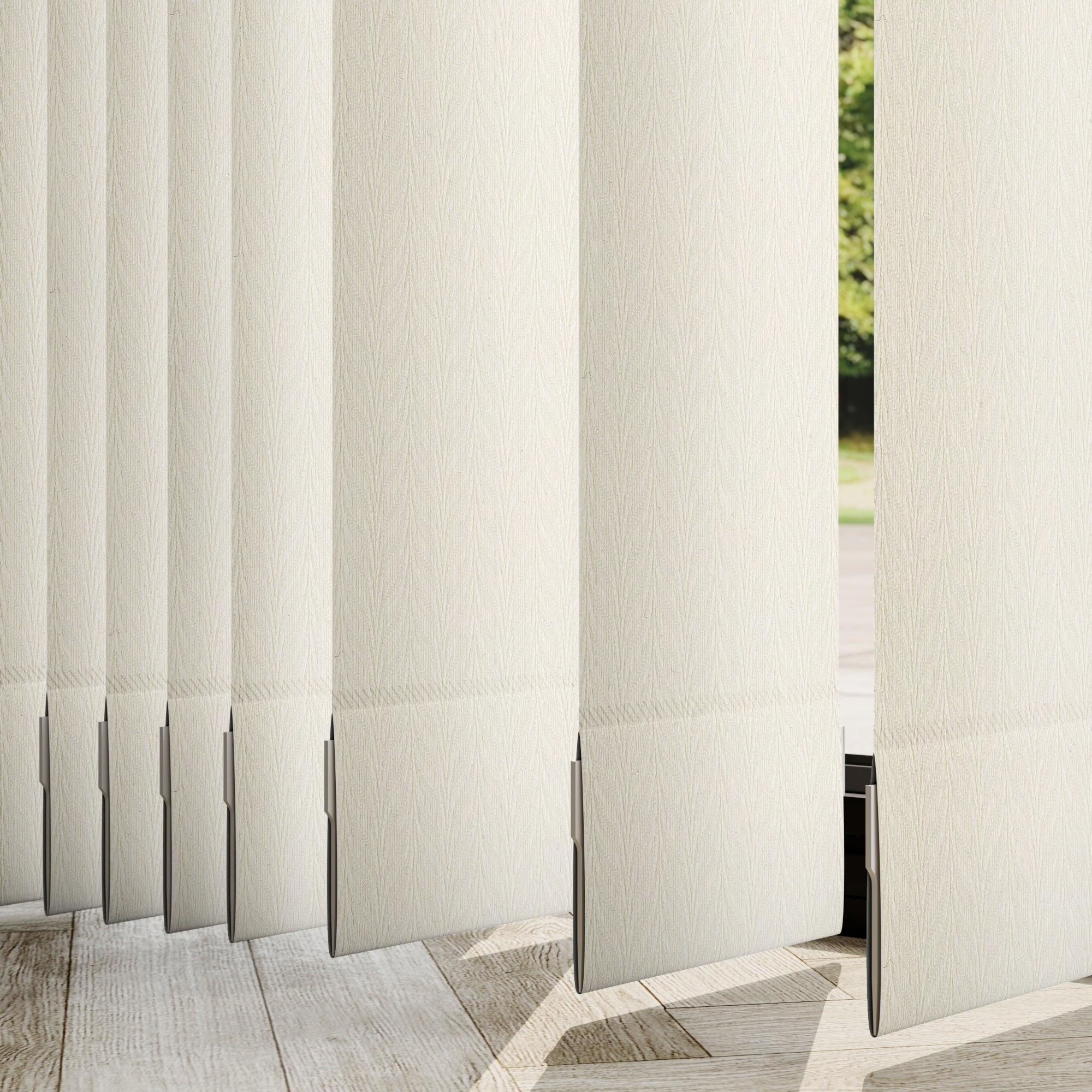 Fern Made to Measure Vertical Blind Fern Cream