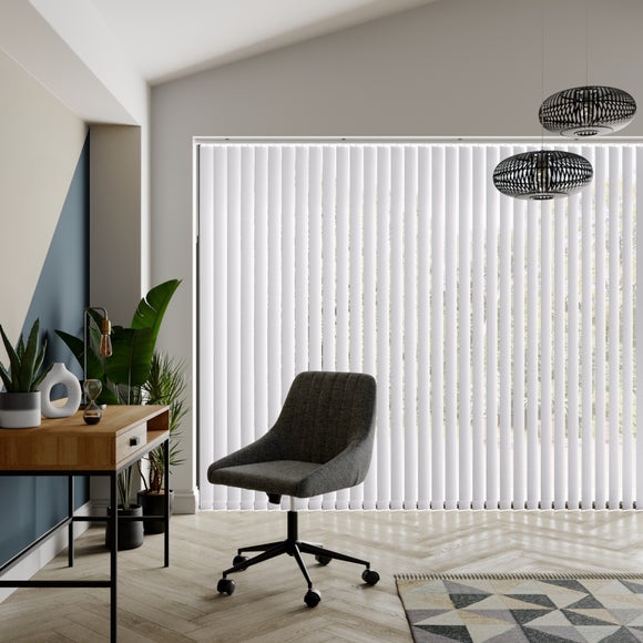 Adi Made to Measure Vertical Blind Adi White