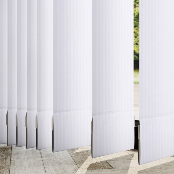 Adi Made to Measure Vertical Blind Adi White