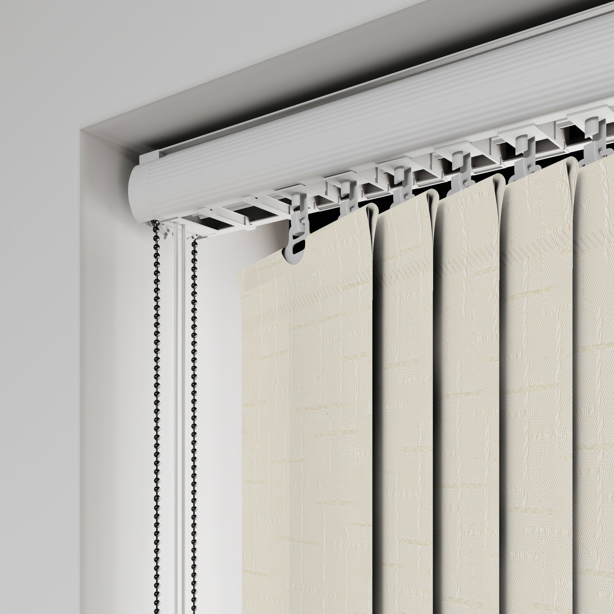 Malimo Made to Measure Vertical Blind Malimo Oyster